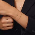 armband met letter goud
