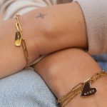 bedelarmband goud