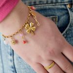 bedelarmband goud