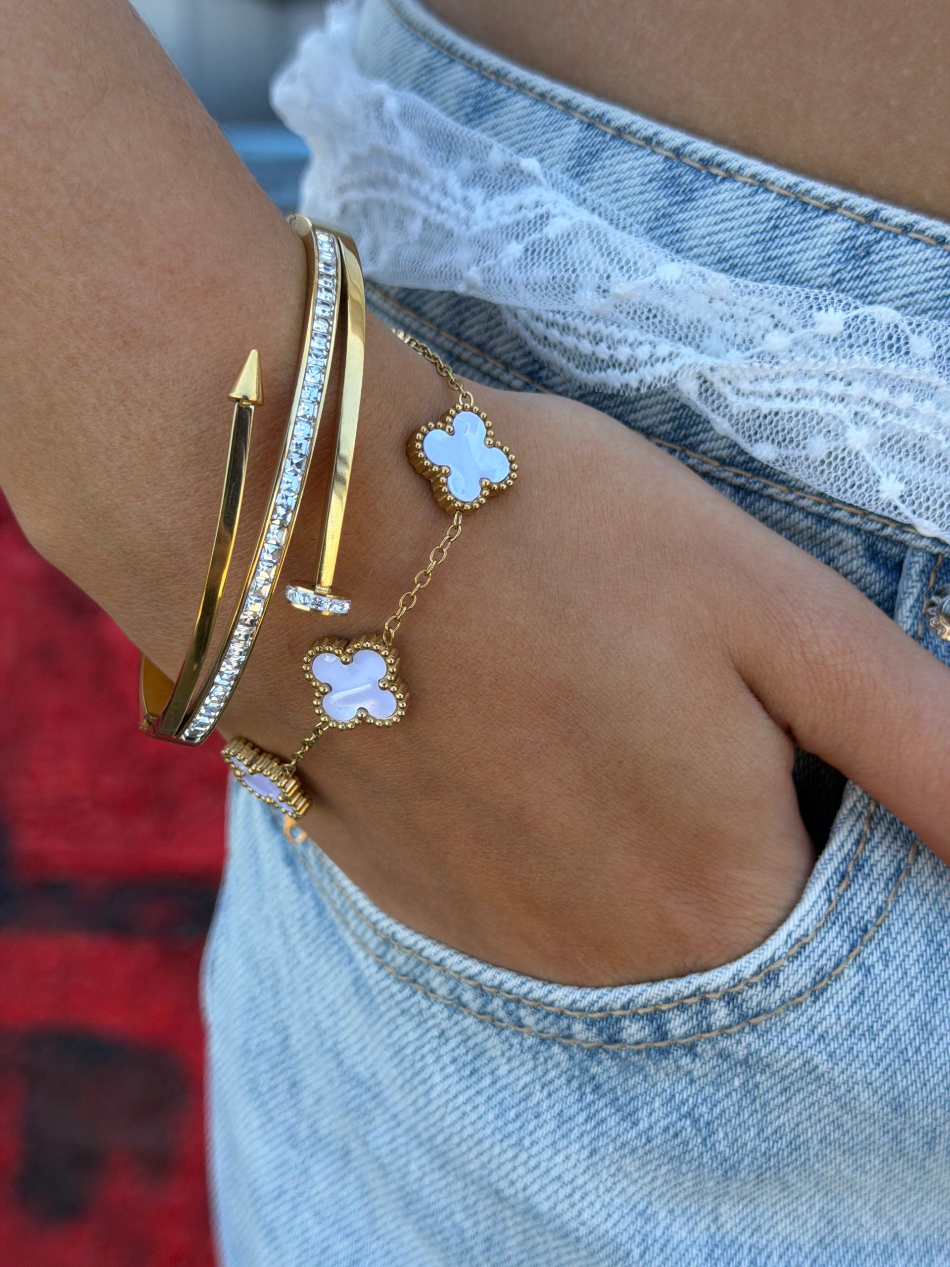 clover-armband-355khj-1.jpg clover armband - Afbeelding 1