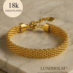 gold plated armband
