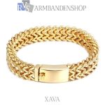 gold plated armband