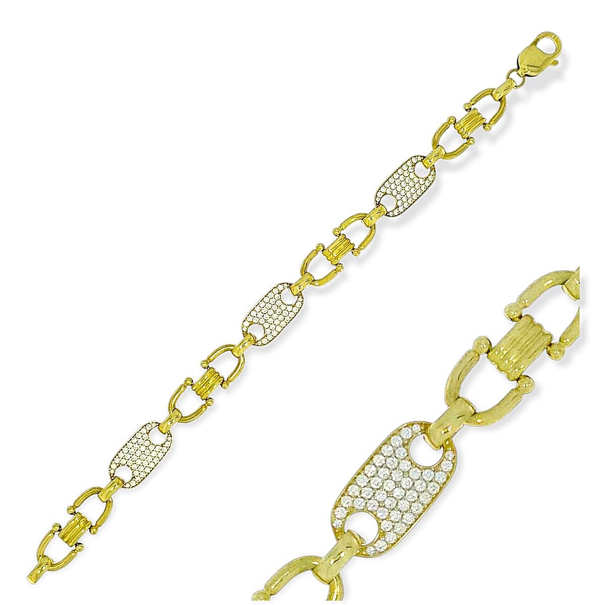 gouden-armband-heren-14-karaat-536blf-1.jpg gouden armband heren 14 karaat - Afbeelding 1