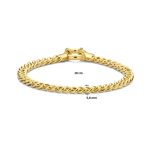 goudkleurige armband dames