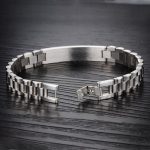 heren armband staal