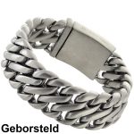 heren armband staal