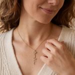 ketting met geboortebloem