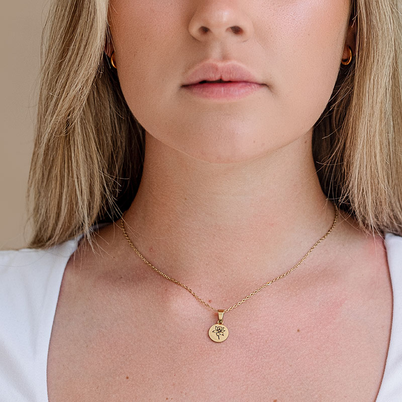 ketting-met-geboortebloem-584hhu-1.jpg ketting met geboortebloem - Afbeelding 1