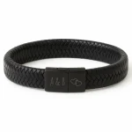 leren armband man