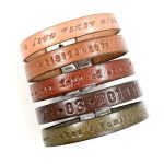 leren armband met naam