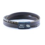 leren armband met naam