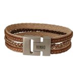 leren mannen armband