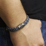 leren mannen armband