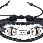 moeder zoon armband