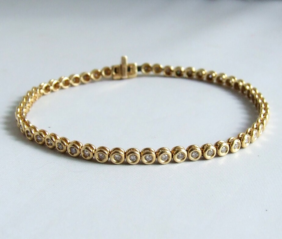 tennisarmband-goud-208fck-1.jpg tennisarmband goud - Afbeelding 1