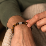 tijgeroog armband heren