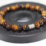 tijgeroog armband heren