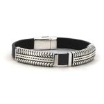 zwarte armband heren